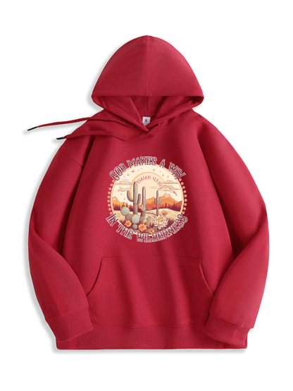 God Makes A Way In The Wilderness Hoodie