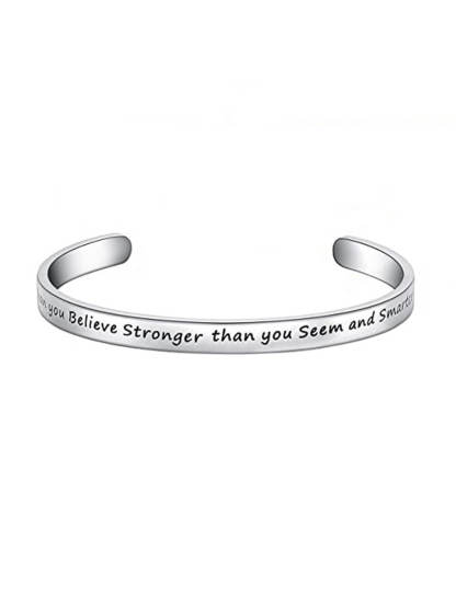Believe Stronger Bracelet