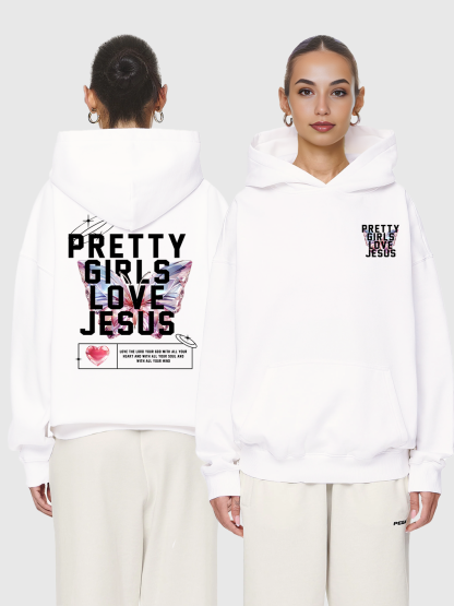 Pretty Girls Love Jesus Hoodie