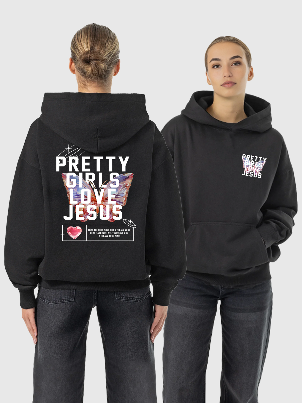 Pretty Girls Love Jesus Hoodie