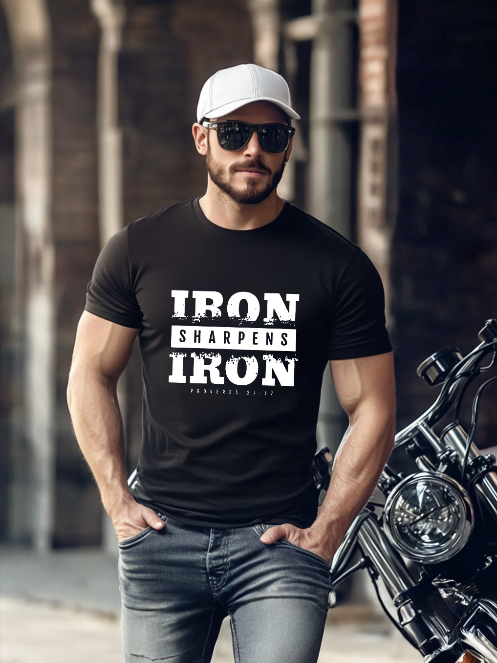 Iron Sharpens Iron Proverbs 27:17 Tee