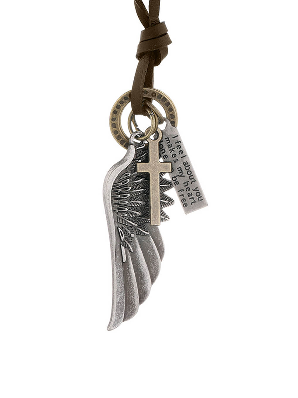 Wings Cross Necklace