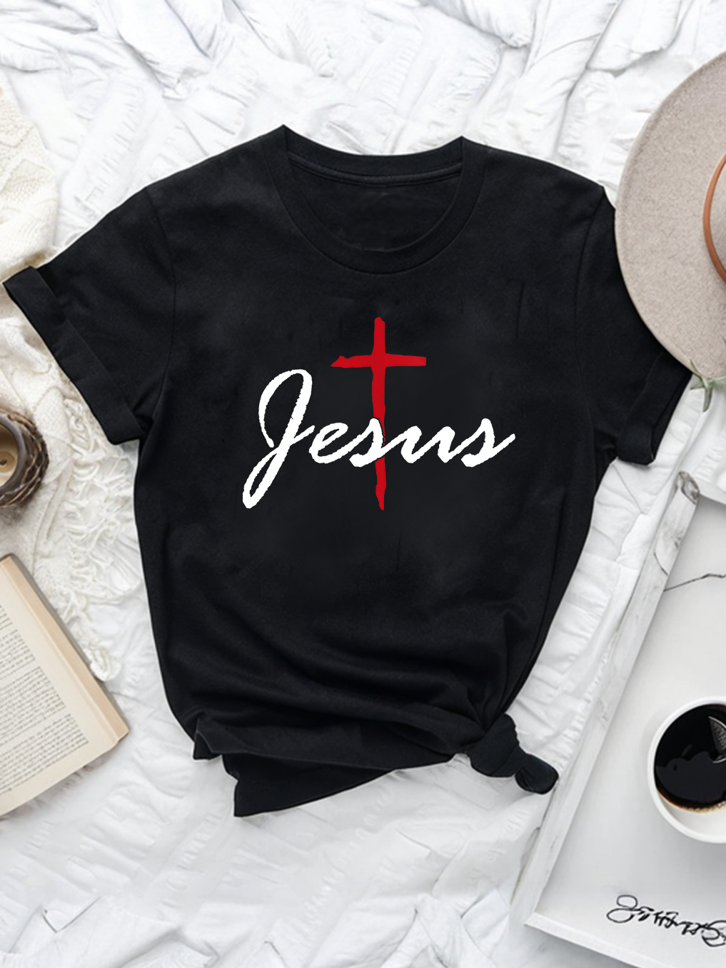 Jesus Cross Women T-Shirt