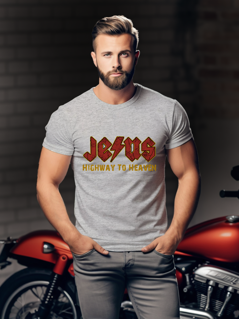 Jesus Highway To Heaven Tee