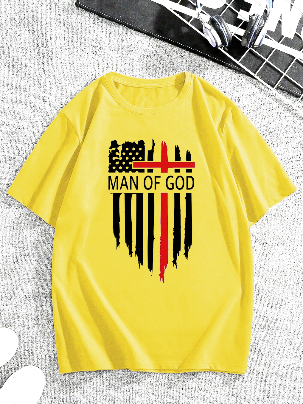Man Of God Chrsitian Tee
