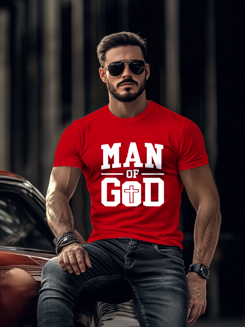 Man Of God Tee