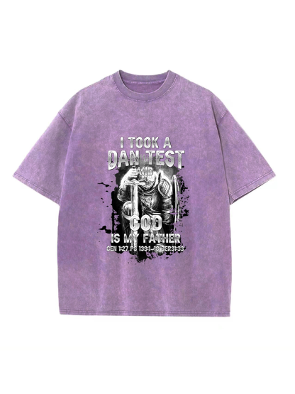 God Is My Father Washed T-shirt