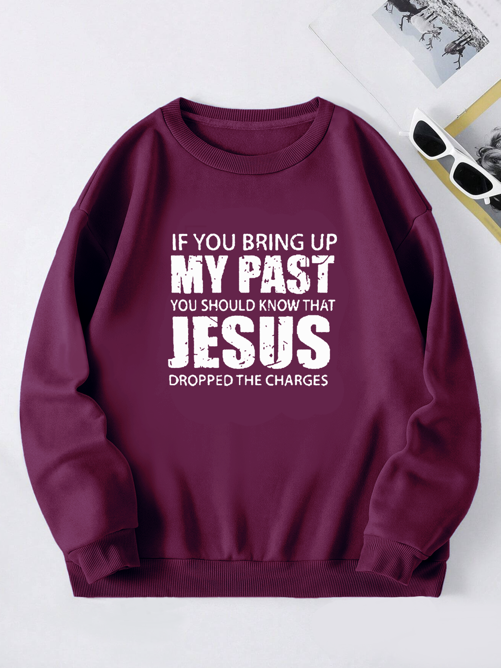 [Copy][Copy][Copy][Copy][Copy]God Wins Sweatshirt