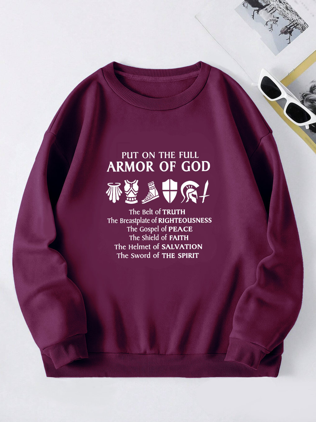[Copy][Copy]Put On The Whole Armor Of God Sweatshirt
