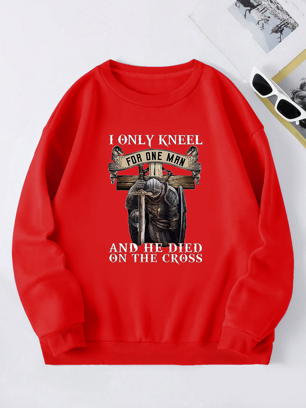 [Copy]The Lord is My Rock Sweatshirt