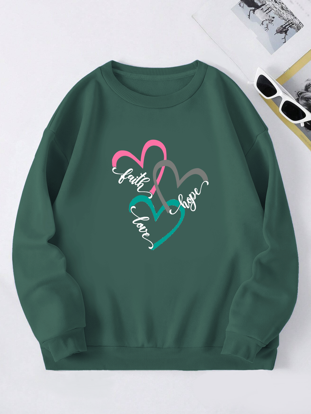 [Copy][Copy]The Lord is My Rock Sweatshirt