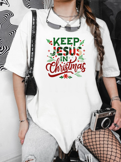 Keep Jesus In Christmas Women's T-Shirt
