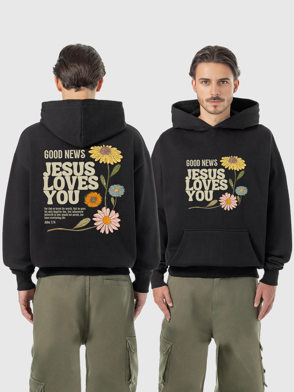 Jesus Loves You Hoodie