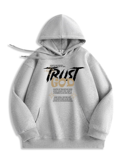 Trust God Fashion Hoodie