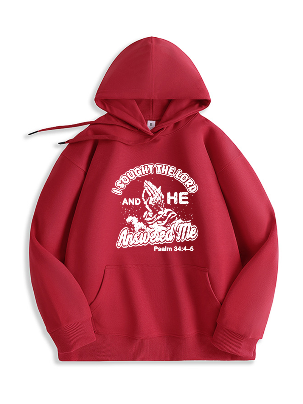 I Sought The Lord Hoodie