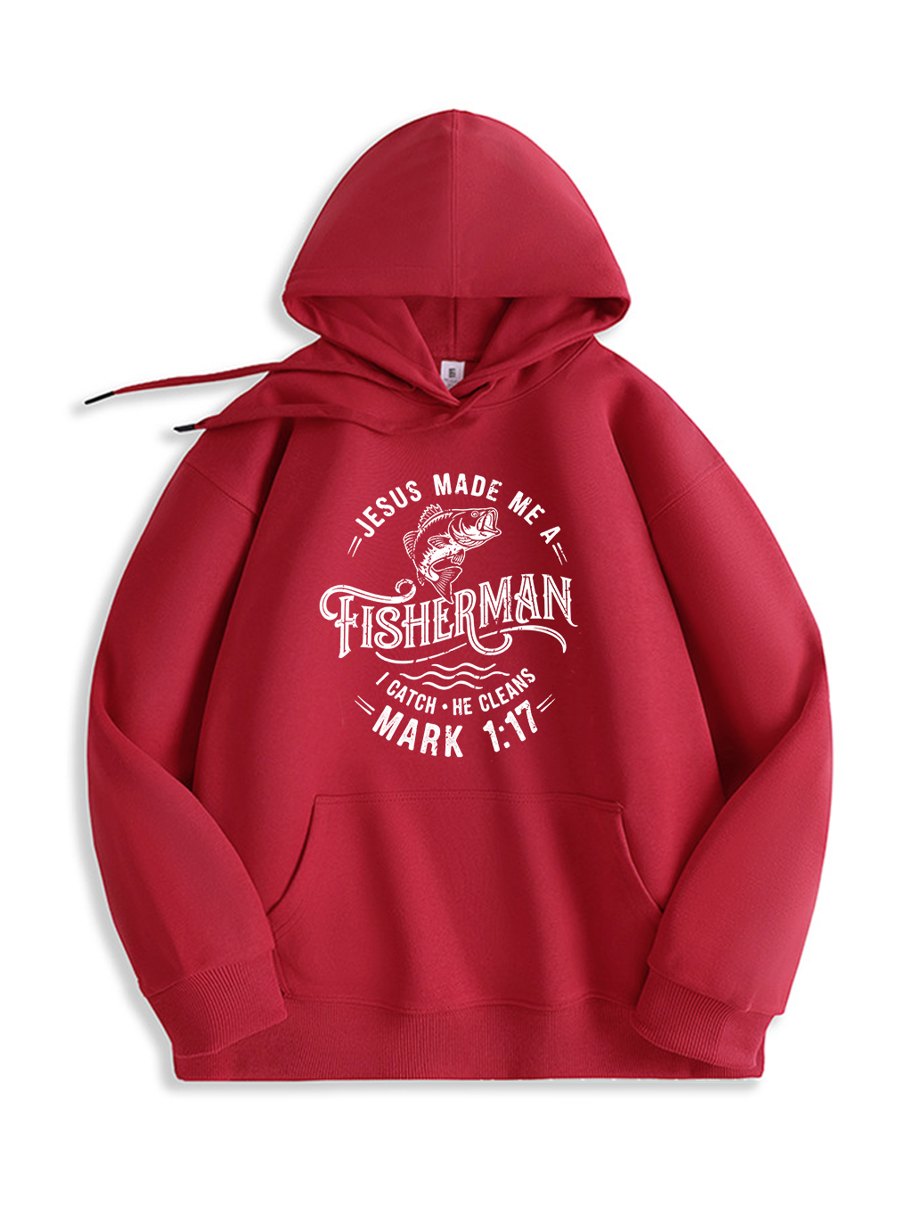 Jesus Made Me a Fisherman Hoodie