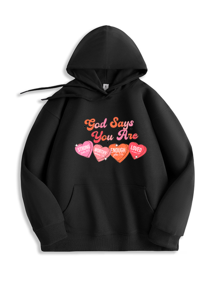 God Says You Are Strong Hoodie