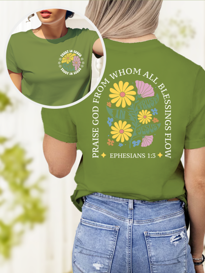 Praise God From Whom All Blessings Flow Women Tee