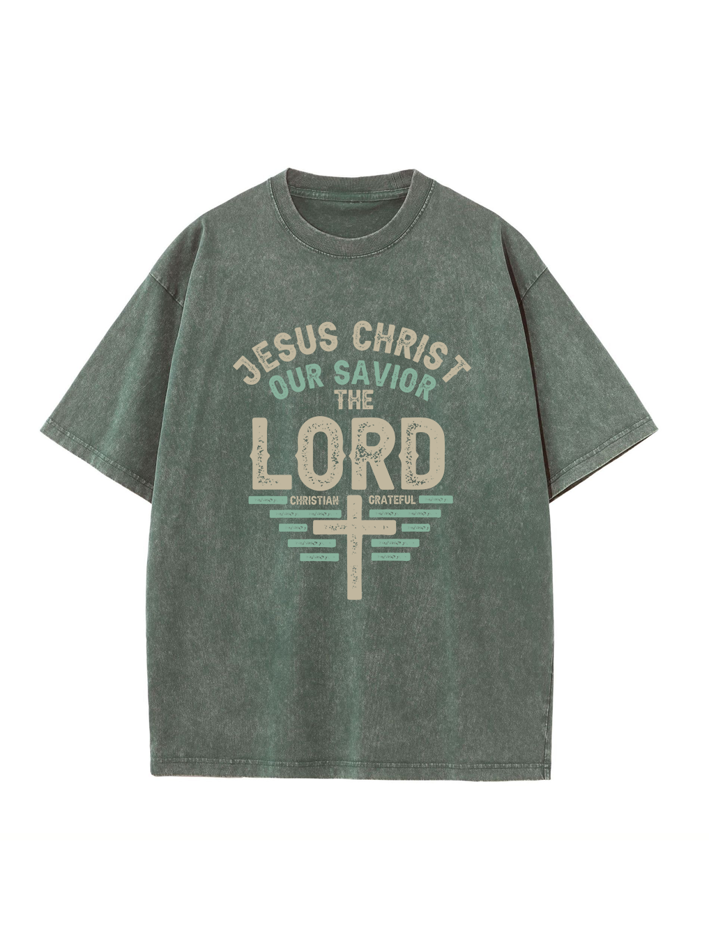 Jesus Christ Our Savior Washed T-shirt