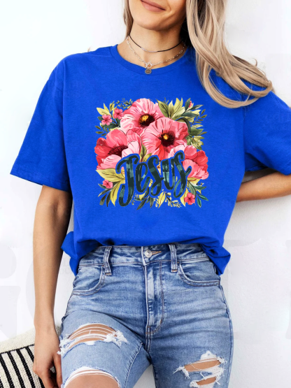 Flower of Jesus Women T-shirt