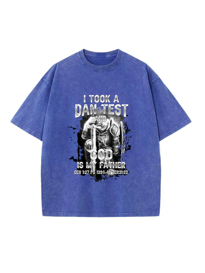 God Is My Father Washed T-shirt