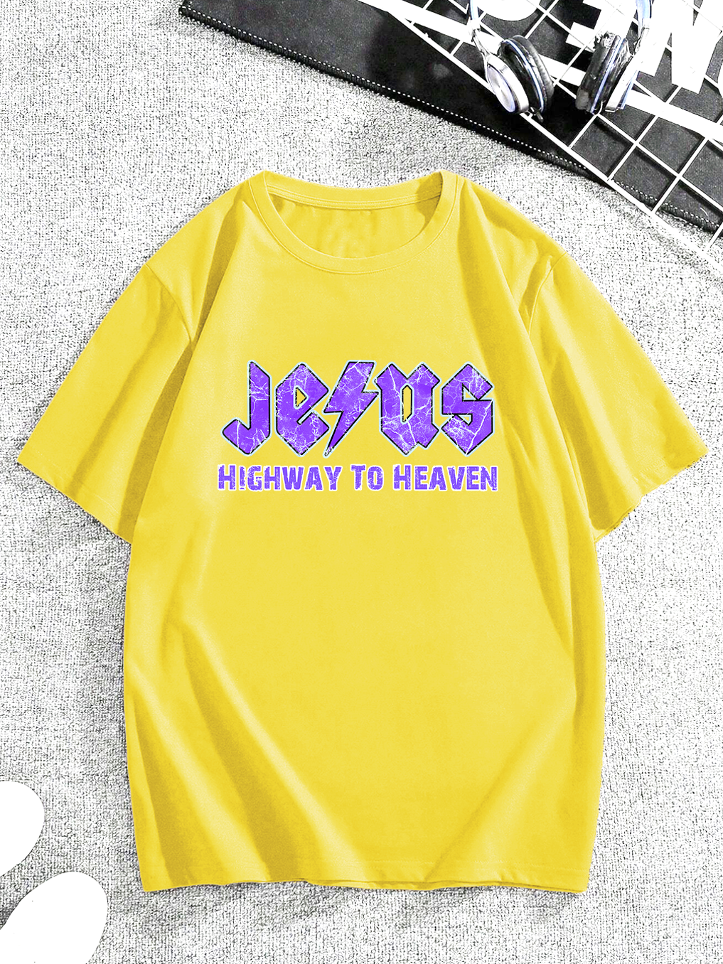 Jesus Highway To Heaven Tee