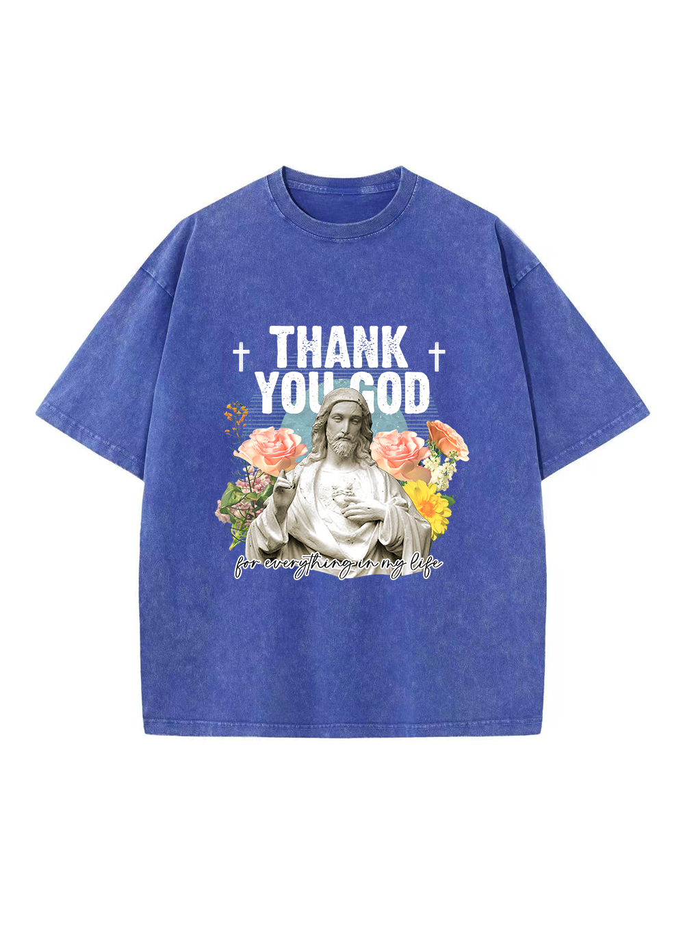 Thank You God Washed T-shirt