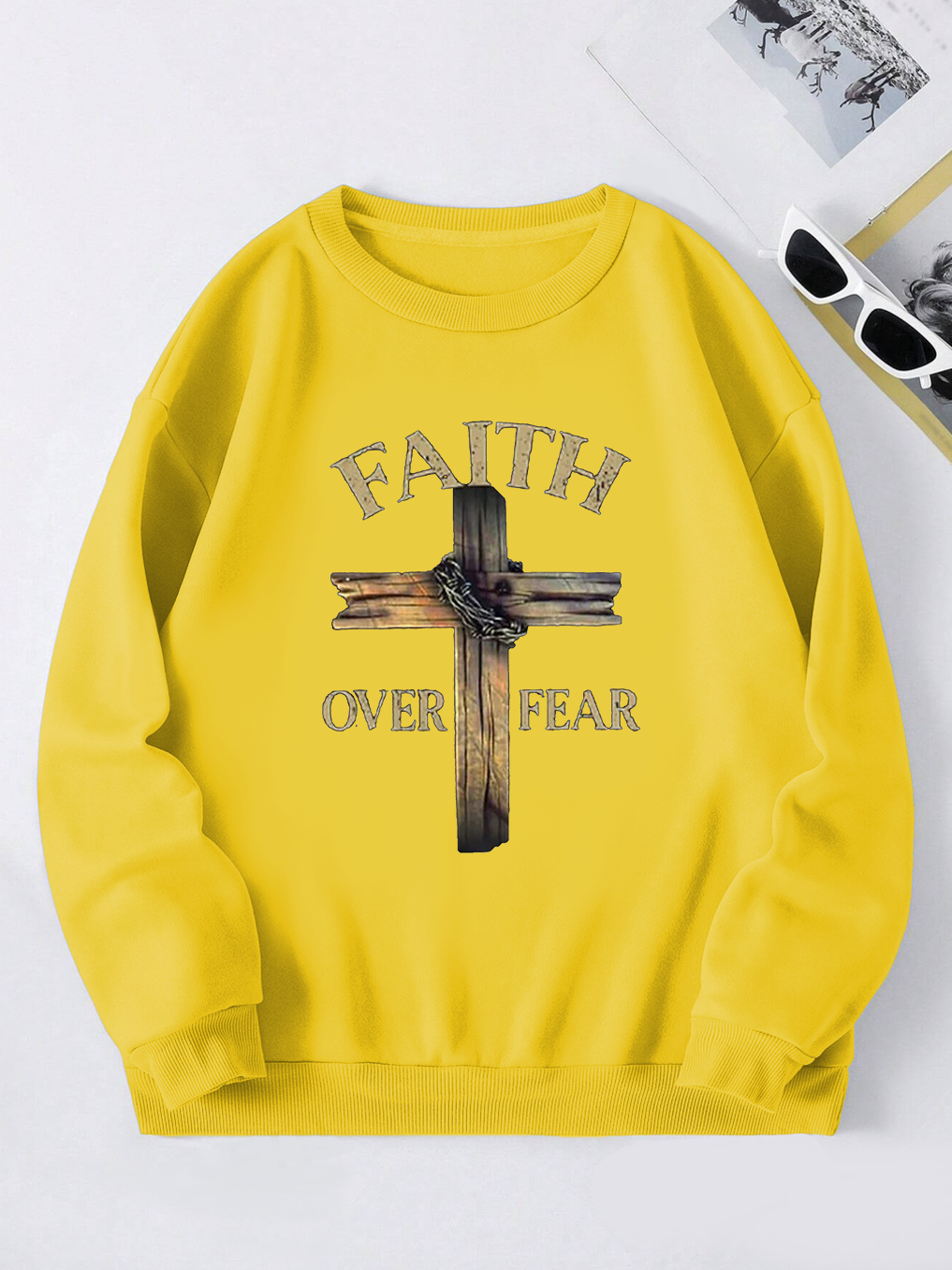 [Copy][Copy][Copy]Faith Hope Love Sweatshirt