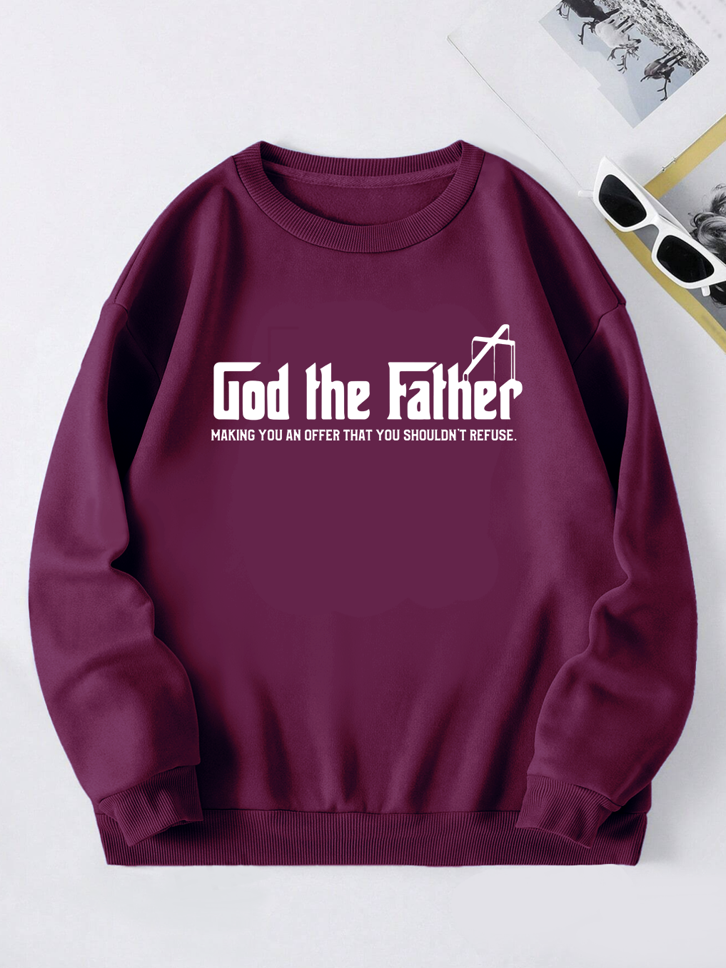 [Copy][Copy][Copy]God Wins Sweatshirt