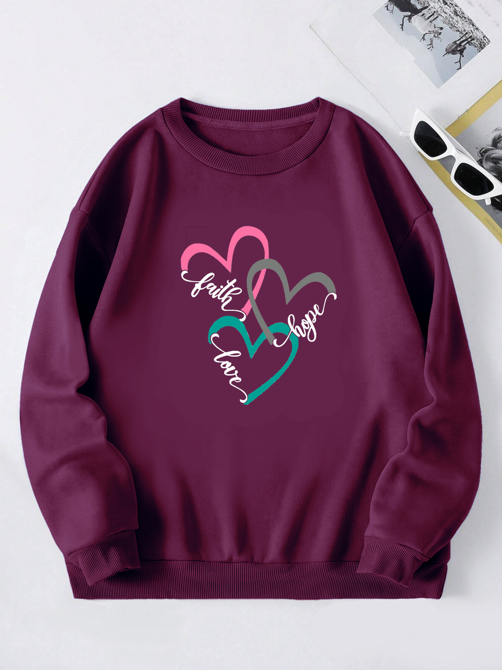 [Copy][Copy]The Lord is My Rock Sweatshirt