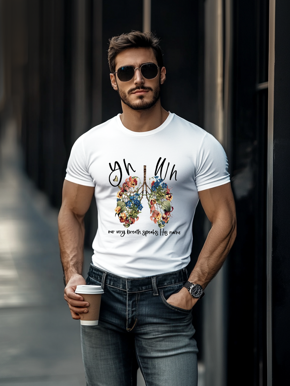 YHWH Our Very Breath Speaks His Name Tee