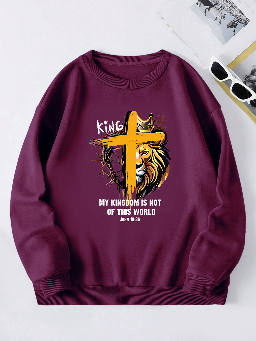 [Copy][Copy]YHWH Our  Very Breath Speaks His Name Sweatshirt