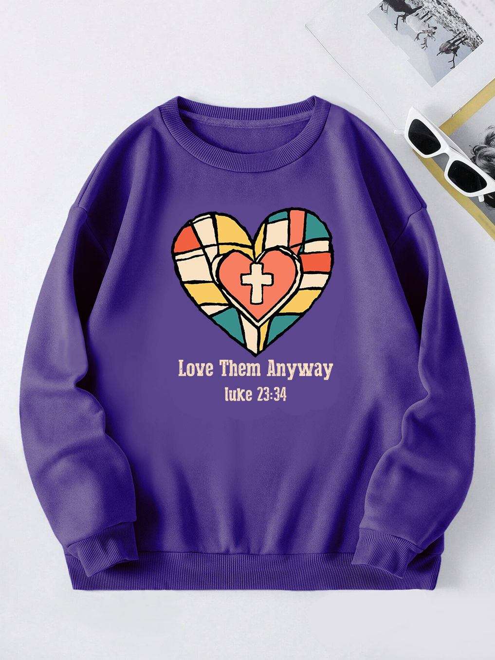 [Copy][Copy][Copy][Copy][Copy][Copy]With God All Things Are Possible Sweatshirt