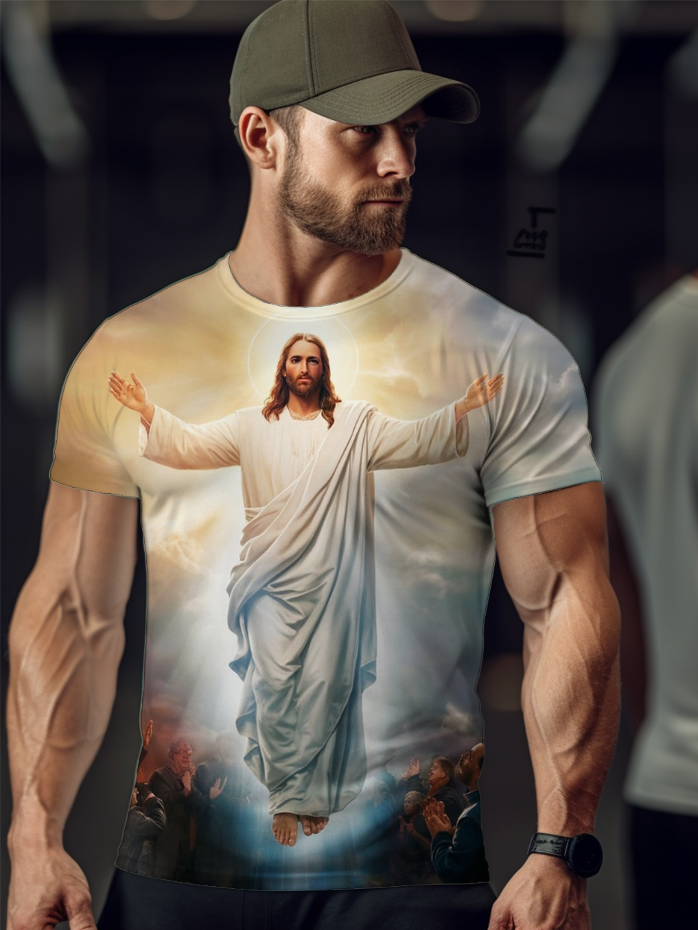 Worship of Jesus Full Print T-shirt