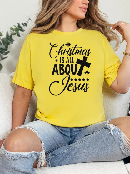 Christmas Is All About Jesus Women's T-Shirt