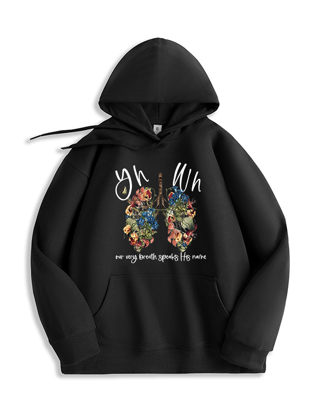 YHWH Our Very Breath Speaks His Name Hoodie