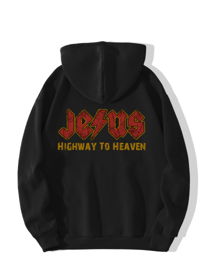 Jesus Highway To Heaven Hoodie