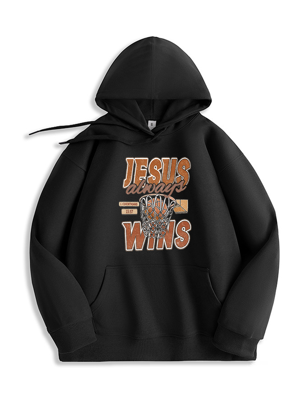 Jesus Always Wins Hoodie