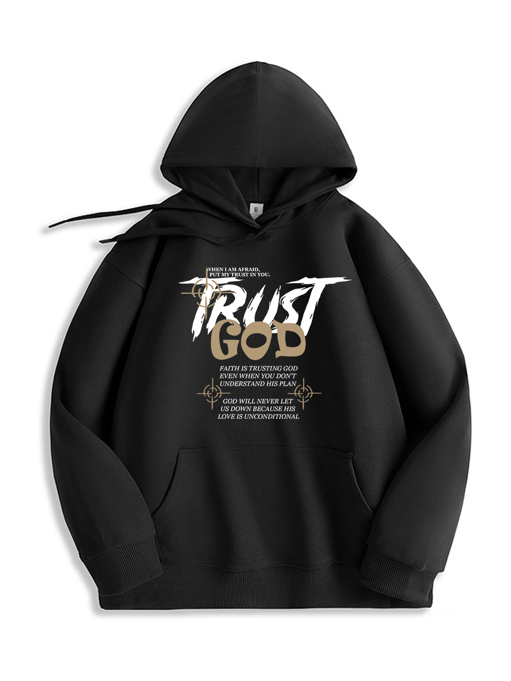 Trust God Fashion Hoodie