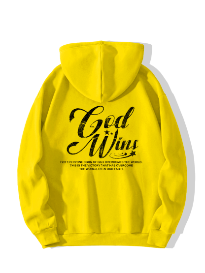 God Wins Hoodie