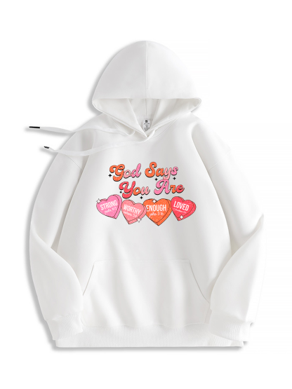 God Says You Are Strong Hoodie