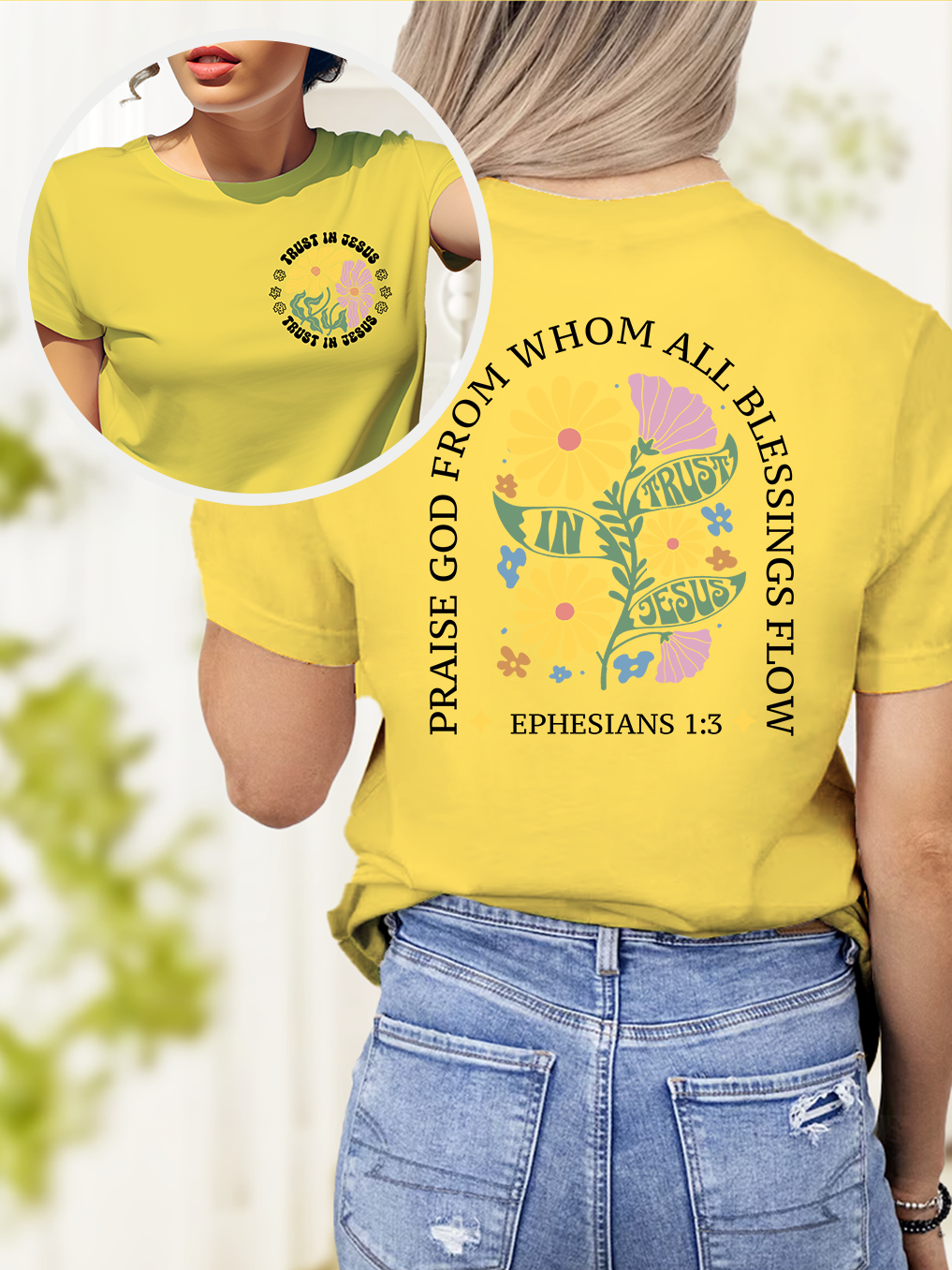 Praise God From Whom All Blessings Flow Women Tee