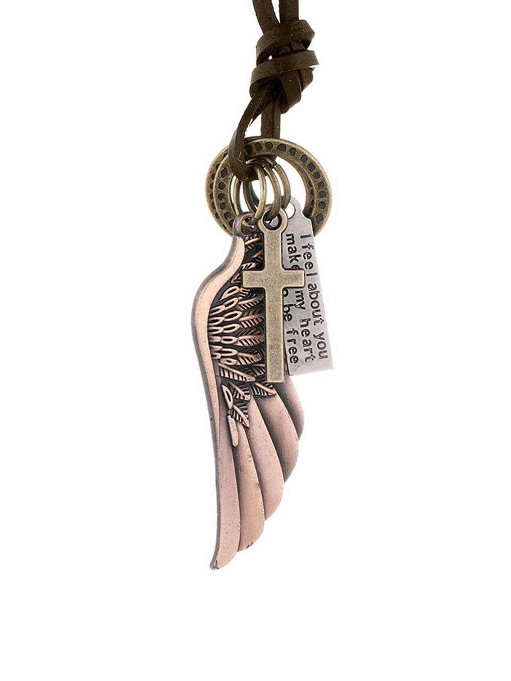 Wings Cross Necklace