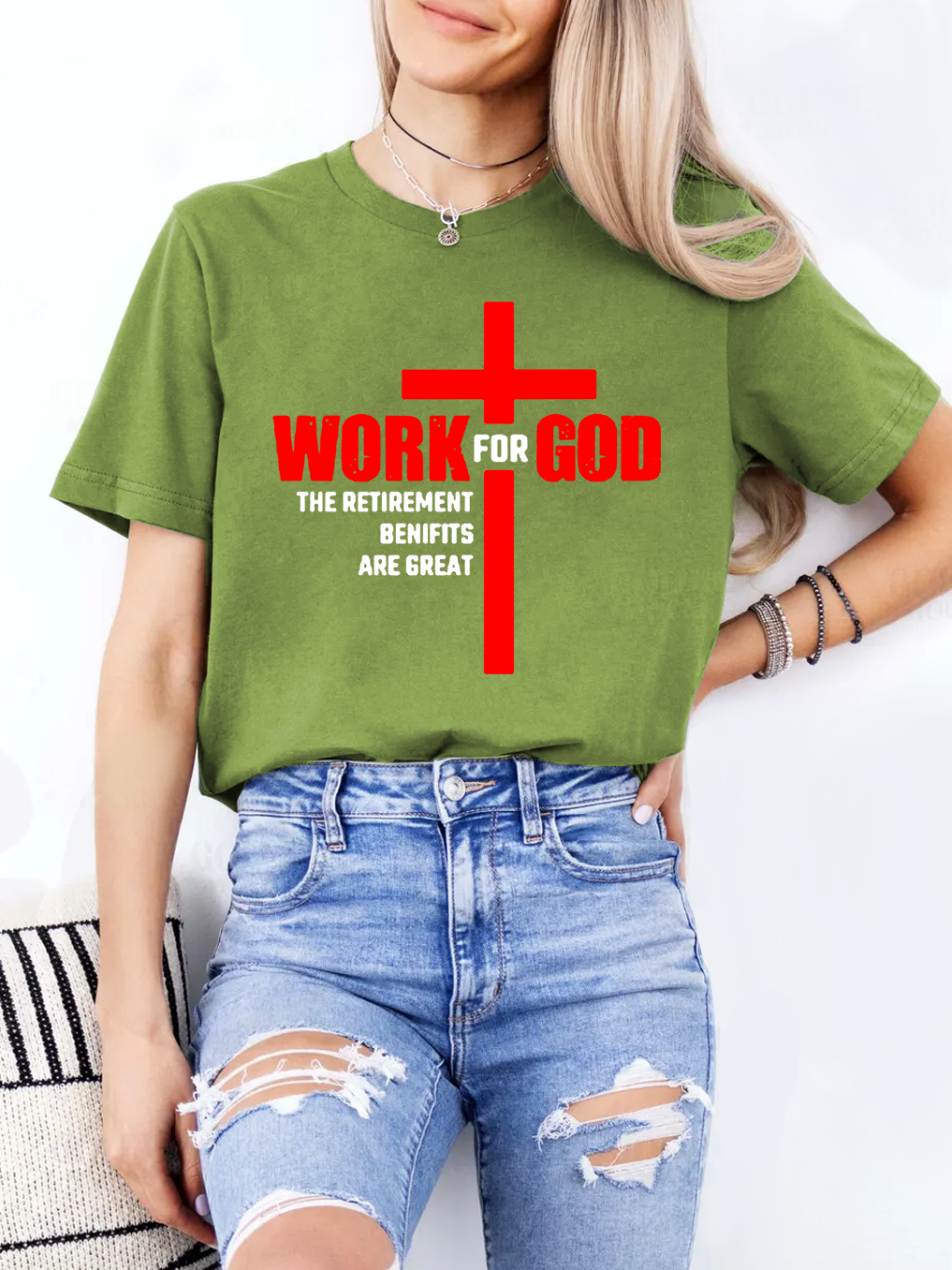 Work For God Women Tee