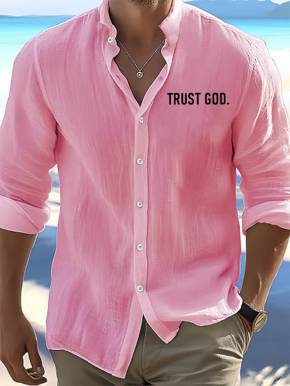 Trust God Long-sleeved shirt