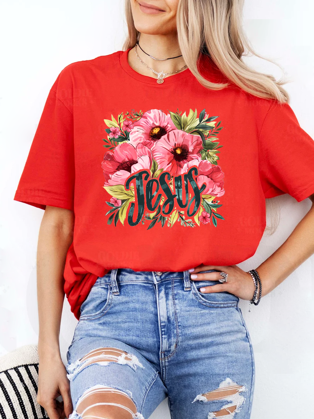 Flower of Jesus Women T-shirt