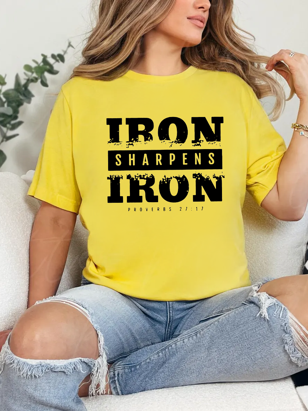 Iron Sharpens Iron Women T-shirt