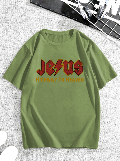 Jesus Highway To Heaven Tee