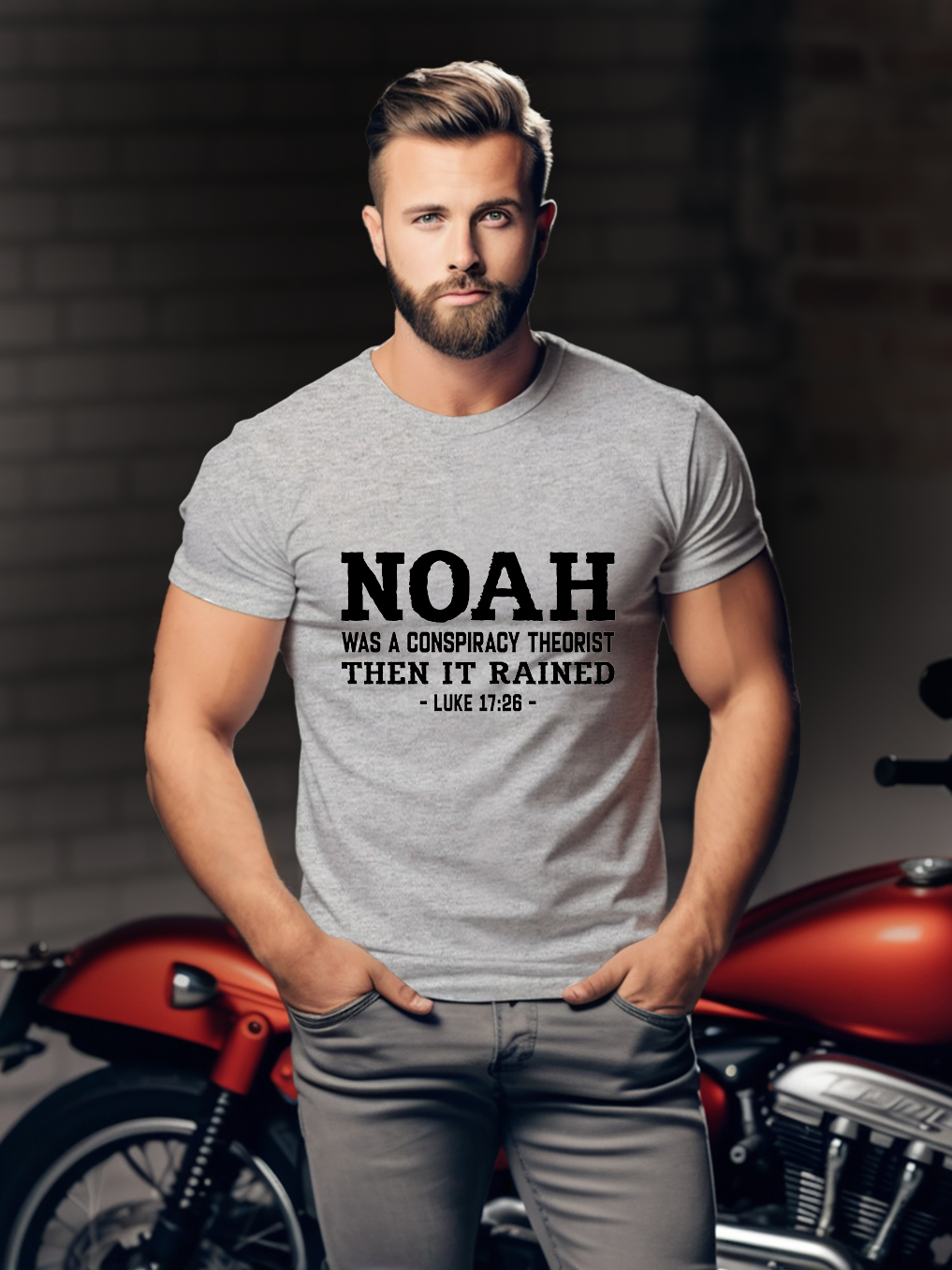 Noah Was a Conspiracy Theorist Tee