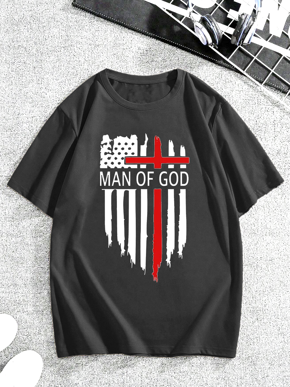Man Of God Chrsitian Tee